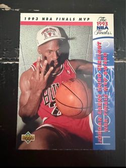 1993-94 Upper Deck #204 Michael Jordan NBA Finals MVP Card
