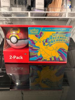 Pokémon TCG Mega Evolution Ascended Heroes Elite Trainer Box + Poké Ball Tin 2-Pack