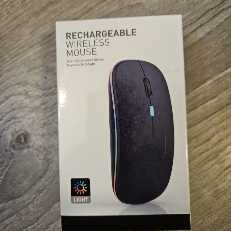 Rechargeable RGB Wireless Mouse