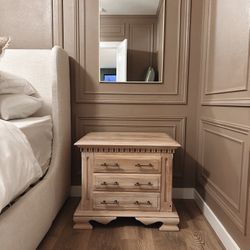 TWO ANTIQUE NIGHTSTANDS