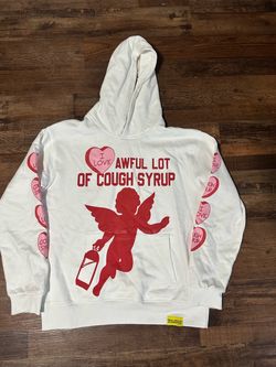 Awful Lot of Cough Syrup Hoodir Brand New size Medium