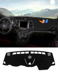 🚙 Jeep Cherokee 2014–2023 Dashboard Cover / Protector para Tablero