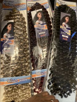 Water wave Crochet Hair Box Or Individually