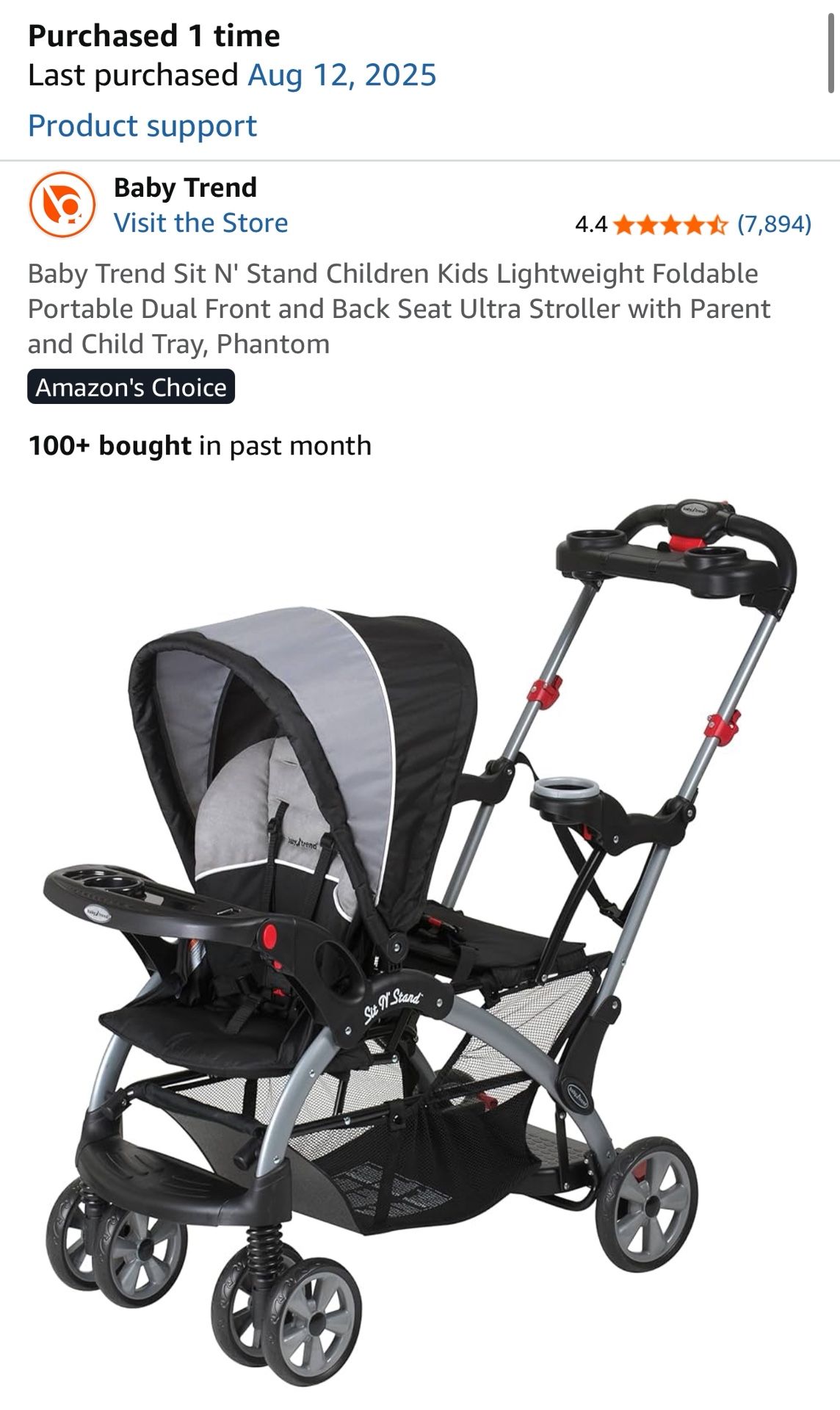 Baby Trend Sit N' Stand