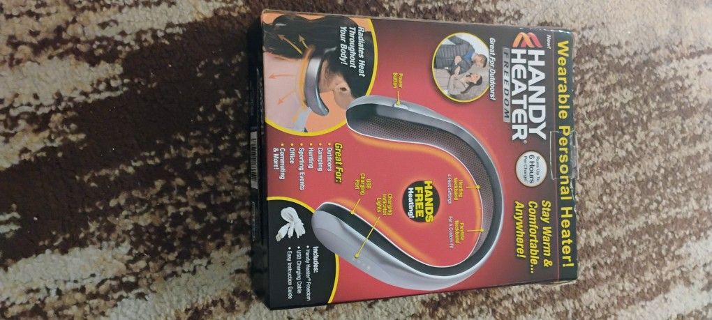 HANDY HEATER -PERSONAL WEARABLE HEATER!
