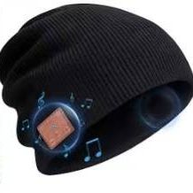 Bluetooth Beanie Hat Wireless Headphone Cap Music Soft Hat with Stereo Speakers,Winter Knit Hat Mic Hands-Free for Men Women Teenagers Sports Fitness 