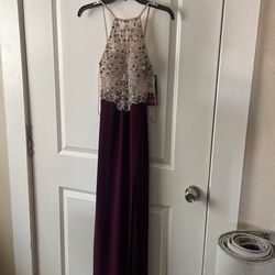Burgundy Dress Size 1