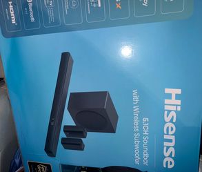 Soundbar Hisense brand new