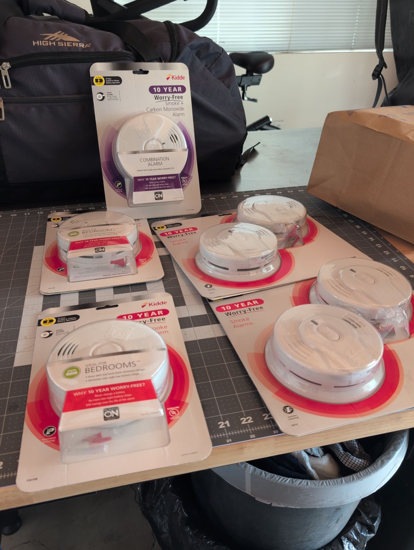 Smoke and Carbon Monoxide Detector Alarms