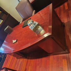 Office Desks And Furniture.  Lots Of Beautiful Framed Art!