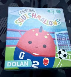 Dolan #22~ 2026 McDonald's Happy Meal Toy Squishmallows~ FIFA World Cup ~ New
