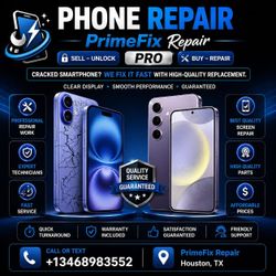 iPhone16  & Samsung s24 Screen Repair | PrimeFix Repair Houston, TX