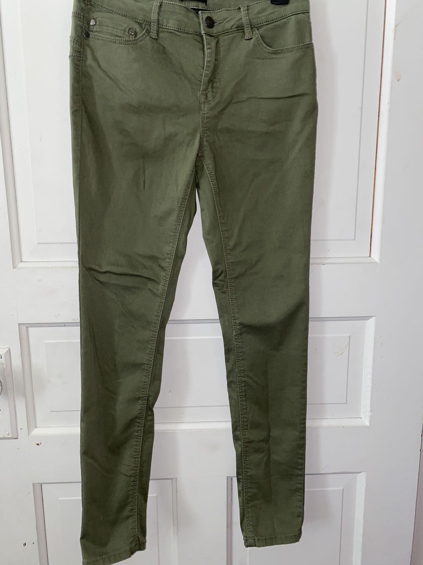 Dark Green Skinny JEANS