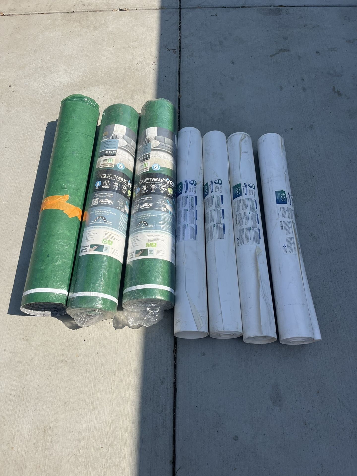 Vinyl Floor Padding And Vapor Shield