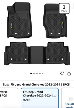 NEW Jeep Grand Cherokee Floor Mats ‘22-‘24