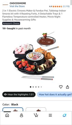 Brand New 2-1 S’more Maker