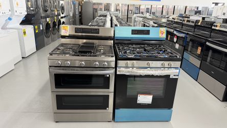 New Samsung Double Oven Gas Stove 