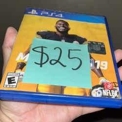 PlayStation 4 5 Video Game PS5 PS4 Madden NFL Football 19