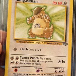 1999 Pokemon Jungle 21/64 Kangaskhan