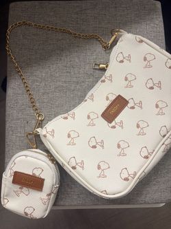 Snoopy Crossbody Bag with Mini Coin Purse
