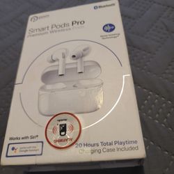 POM Smart Pods Pro Bluetooth Wireless Headphones New In Box