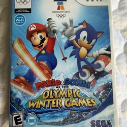 Mario & Sonic Olympic Winter Games Wii