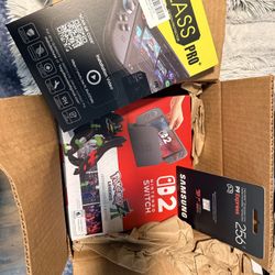 Brand new - Nintendo Switch 2, 256GB Memory Card and Screen Protector 