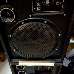 2 Ross Systems Model R-12PM 12 Inch Passive Monitor Pa Speakers