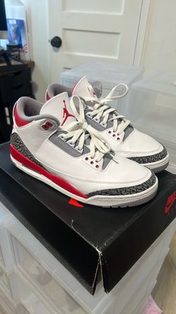 Air Jordan 3 fire red sz 12