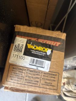 Monroe Shocks and Strut