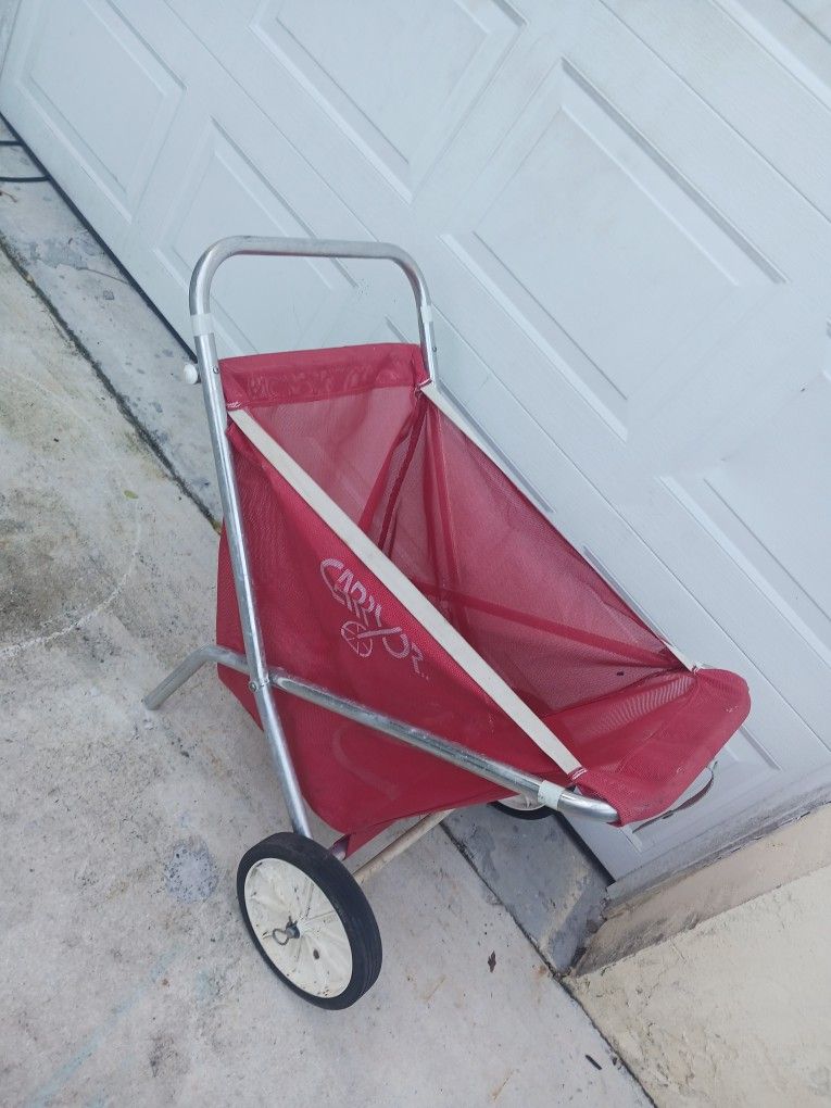 NICE LARG LITE WEIGHT CADDY USE HOME YARD ETC 18 FINAL PRICE