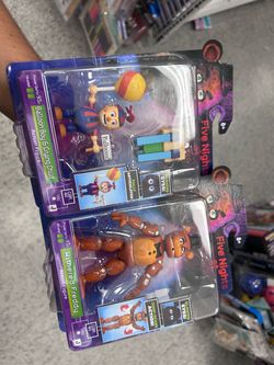 Five nights at Freddy’s jazwares figures