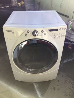 Whirlpool Duet Gas Dryer Ultra Capacity 