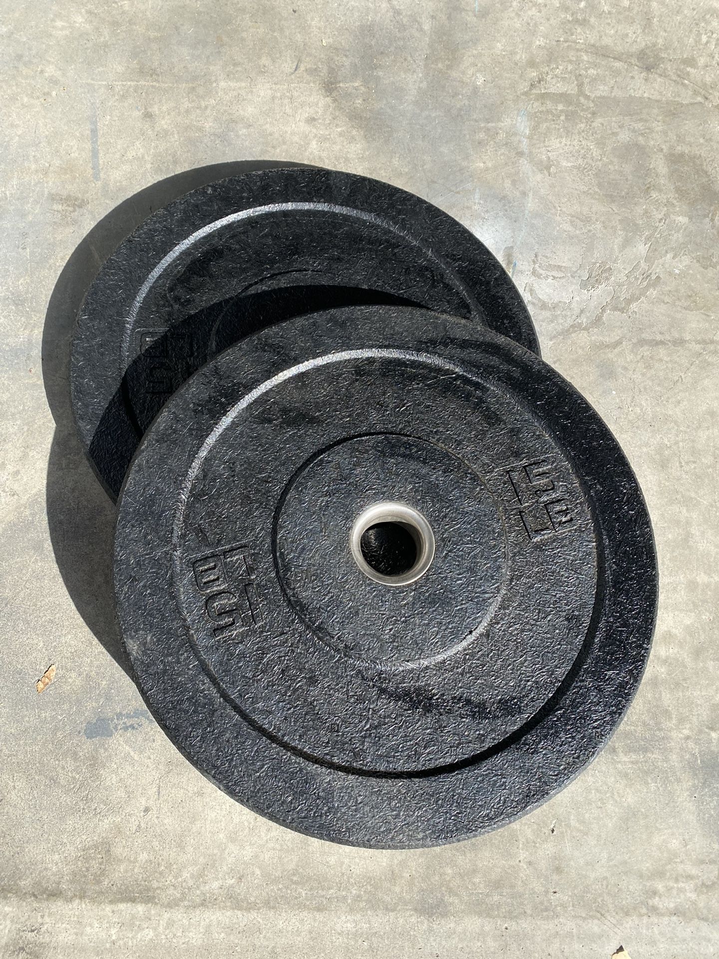 15 Pound Rubber Coated Bumper Plates 