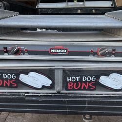 Stainless Steel Construction Roller-Type Roll-A-Grill Hot Dog Grill