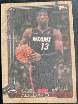 Bam Adebayo [Wood] /25