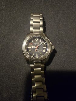 Citizen Gmt Diver/field Watch