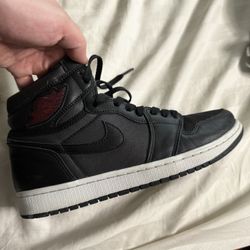 Jordan 1 Black and red