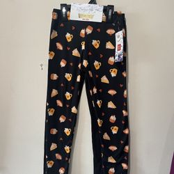 Shosho Girl’s Fleece Lined Leggings/twin Pack/size 10-12/nwt 