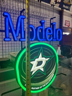 Dallas Stars Neon Sign Modelo 21T x19