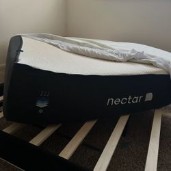 Nectar Full Mattress and bedframe 