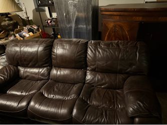 Leather Ashley Leather Couch