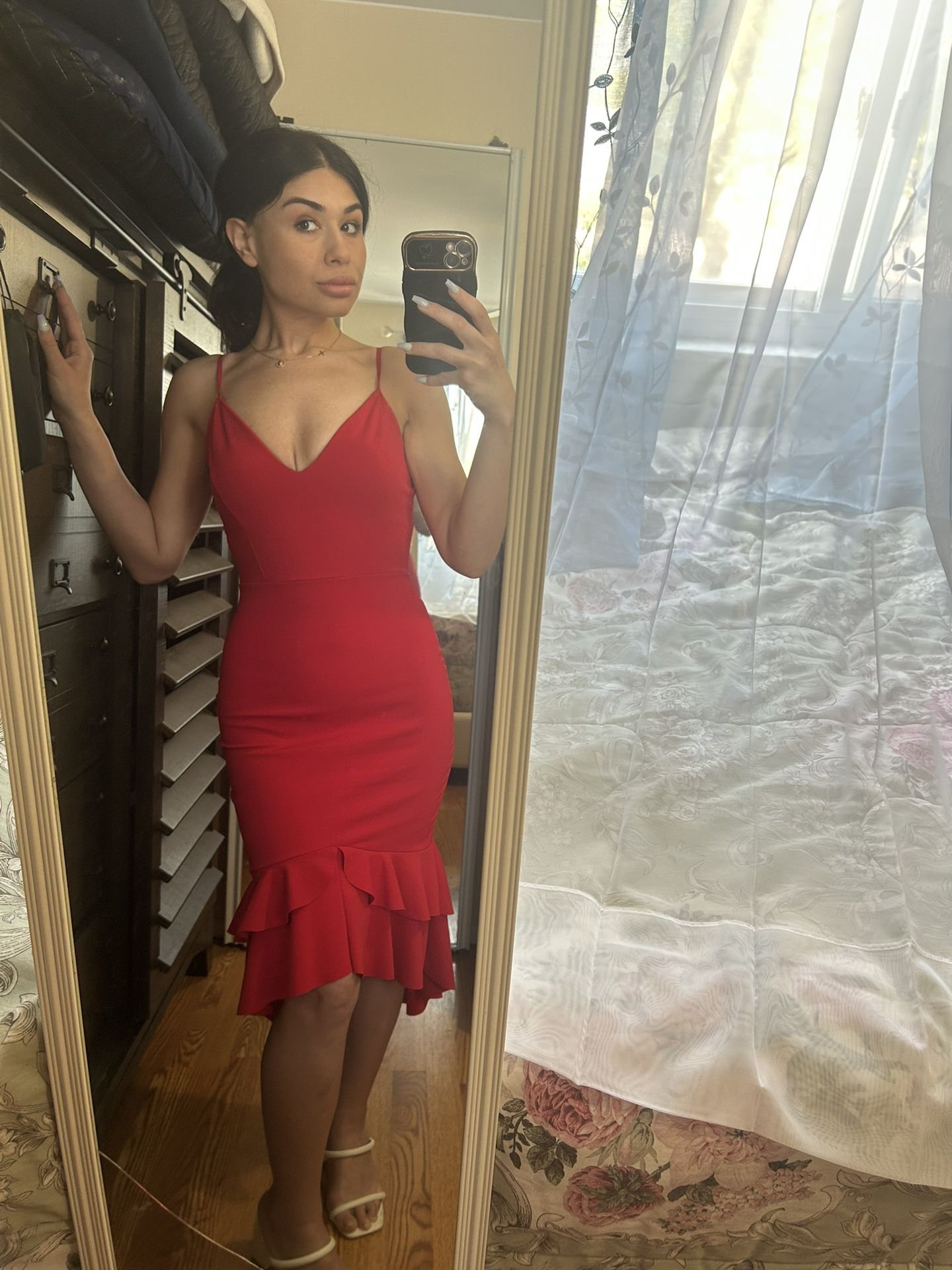 Red Cocktail Dress