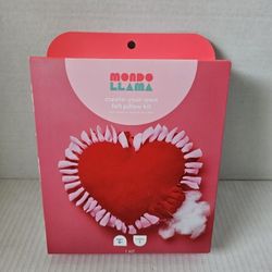 Mondo Llama Create Your Own Felt Pillow Kit NEW 