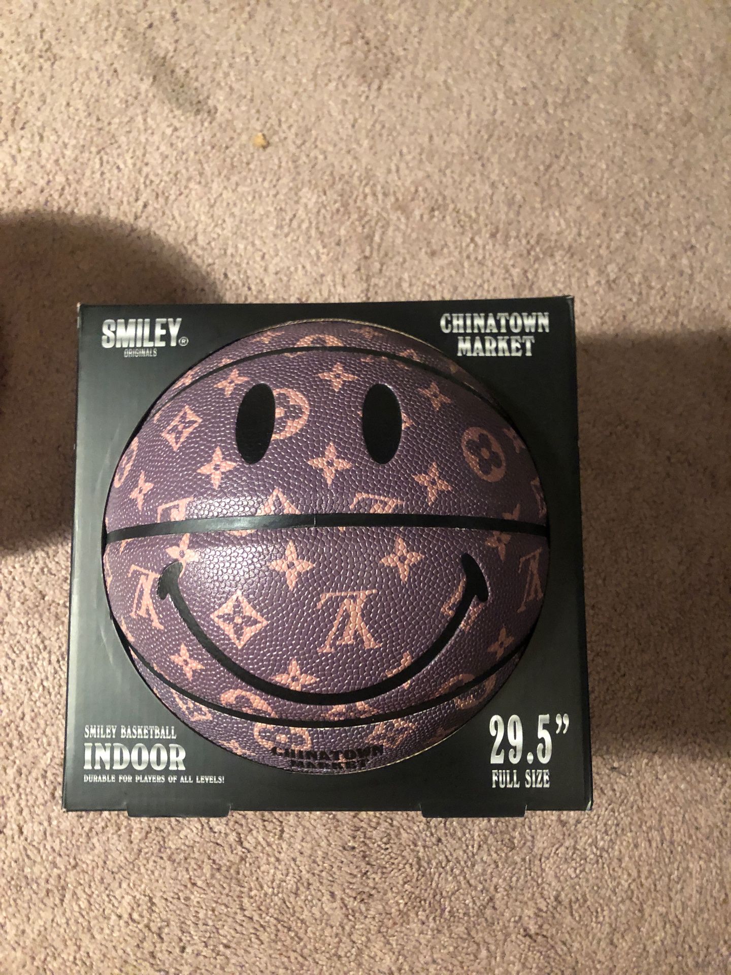 Chinatown Market Smiley LV Monogram Basketball