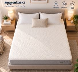 Amazon Basics Queen Mattress  Queen Size | Approx. 6” Thick