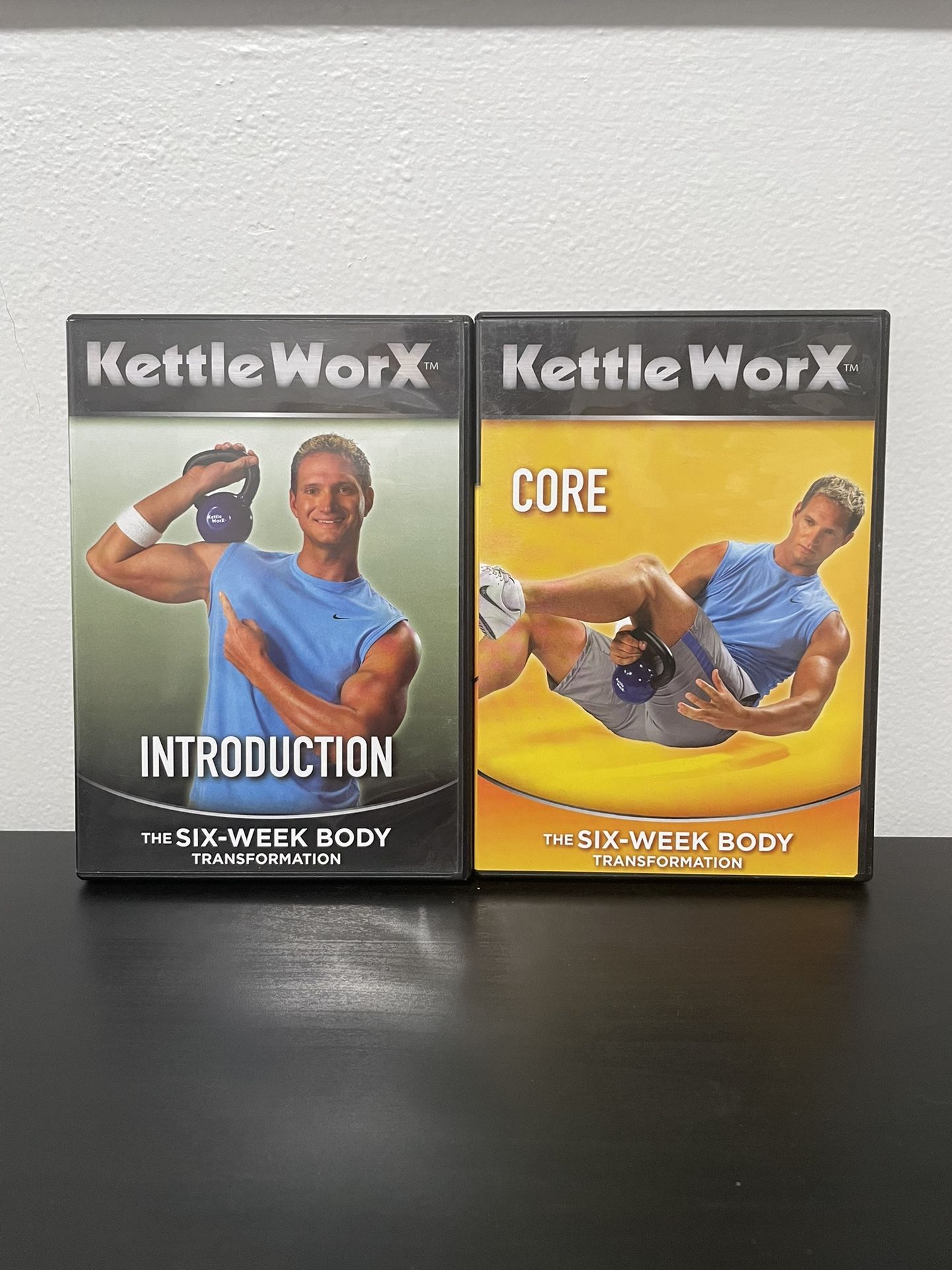 Kettle Worx DVD 2 Pack Bundle Introduction + Core 6 Week Exercise
