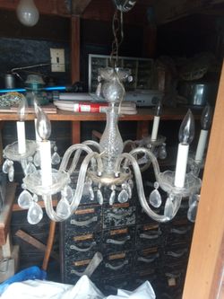 Crystal chandelier