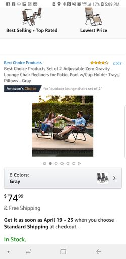 Brand new lounge chairs
