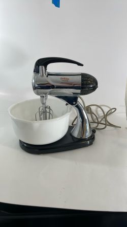 Vintage Sunbeam 10 Speed Mixmaster With Bowl Tested Works